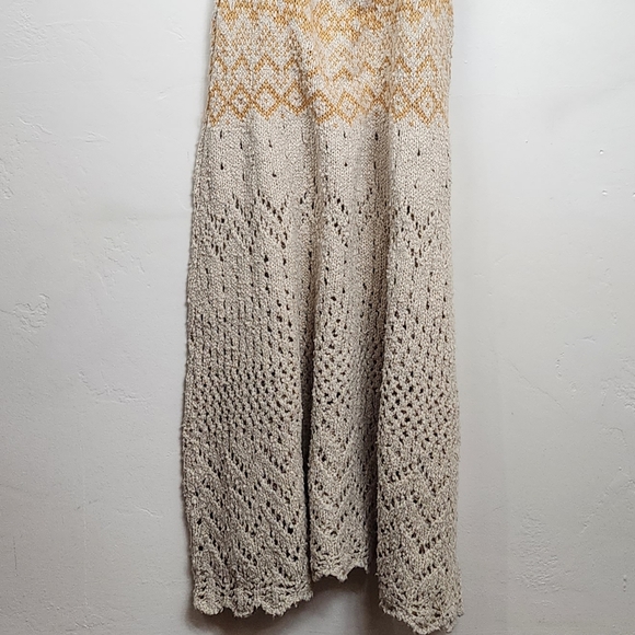 Free People Multicolor Crochet Maxi Dress - Picture 4 of 9
